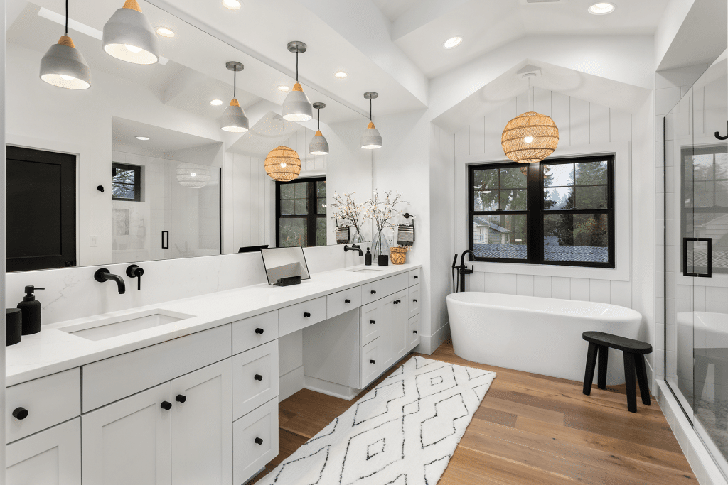 Gold Coast beautiful ensuite bathroom new farmhouse style